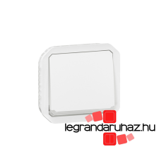 LEGRAND Legrand Plexo 55 kétpólusú kapcsoló 10A, fehér, Legrand 069627L villanyszerelés