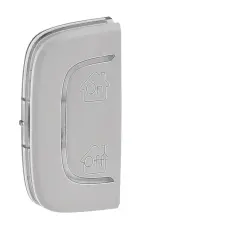 LEGRAND MyHOME (Valena Allure) GEN BE/KI bal oldali burkolat, aluminium villanyszerelés