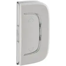 LEGRAND MyHome (Valena Allure) redőnyvezérlés jobb vagy bal oldali burkolat, aluminium villanyszerelés