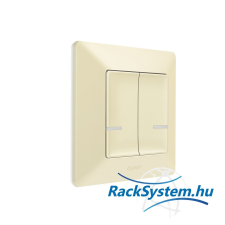 Legrand Netatmo Legrand 752287 Valena Life Netatmo vezeték nélküli kapcsoló - kettős egypólusú elefántcsont villanyszerelés