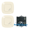 Legrand Netatmo Legrand 752650 Valena Allure Netatmo párosított szett alternatív kapcsolás mikromodul segítségével - 2 vezeték nélküli kapcsoló + mikromodul elefántcsont