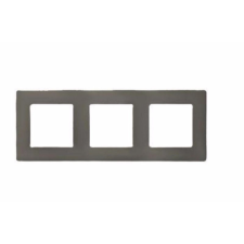 LEGRAND Niloé füstszürke keret 3-as (665033) villanyszerelés