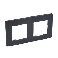 LEGRAND NILOÉ KERET 2-ES MATT FEKETE villanyszerelés