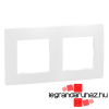 LEGRAND Niloé kettős keret fehér 665002