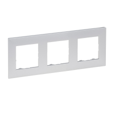  Legrand Niloé Step 863393 3-as keret, alumínium (Legrand 863393) villanyszerelés