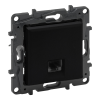  Legrand Niloé Step 863557 RJ45 Cat.5E FTP aljzat, fekete (Legrand 863557)