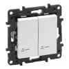 LEGRAND Niloé Step csillárkapcsoló jelzőfénnyel, 10AX, fehér, IP44, Legrand 863115IP44