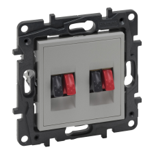 LEGRAND NILOÉ STEP HANGSZÓRÓ ALJ.4KIVEZ ALU villanyszerelés