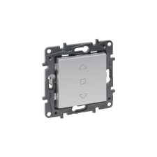 LEGRAND Niloé Step redőnykapcsoló (3 állású) 6A alumínium 863344 villanyszerelés