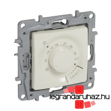 LEGRAND Niloé szobatermosztát 8A, bézs 764687 villanyszerelés