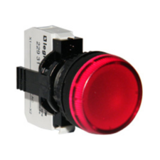 LEGRAND Osmoz jelzőlámpa piros 230VAC 023791 villanyszerelés