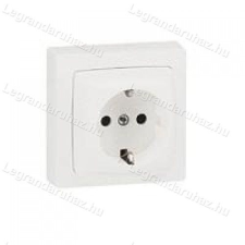 LEGRAND Oteo falonkívüli 2P+F földelt csatlakozóaljzat, kerettel, fehér 696029 villanyszerelés