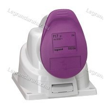 LEGRAND P17 Tempra Dar-322t00m 24V~ IP44 rögzíthető aljzat 055256 villanyszerelés
