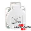 LEGRAND P17 Tempra háztartási aljzat, fehér IP44 057669