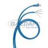 LEGRAND patch kábel, RJ45-AWG, Cat6, árnyékolatlan (U/UTP), AWG24, LSZH (LSOH), kék, d: 6,2 mm, 15 méter, LCS2