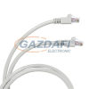 LEGRAND patch kábel, RJ45-RJ45, Cat5e, árnyékolt (F/UTP), AWG24, LSZH (LSOH), szürke, d: 6,5 mm, 8 méter, LCS2