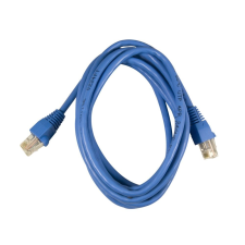 LEGRAND patch kábel RJ45-RJ45 Cat6 árnyékolatlan (U/UTP) LSZH (LSOH) 0,5 méter kék (051545) (LE051545) kábel és adapter