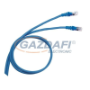 LEGRAND patch kábel, RJ45-RJ45, Cat6, árnyékolt (F/UTP), AWG26, PVC, kék, d: 6mm, 1 méter, LCS2