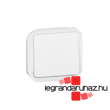  Legrand Plexo 55 váltóérintkezős nyomó 10A, fehér, Legrand 069631L villanyszerelés