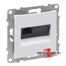 LEGRAND Suno 1xRJ45 Cat. 5e UTP csatlakozóaljzat fehér, Legrand 721150 villanyszerelés