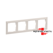 LEGRAND Suno négyes keret homok, Legrand 721534 villanyszerelés
