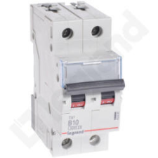 LEGRAND TX3 kismegszakító 2P 13A B 6000A/6kA (5db/csomag) (403386) villanyszerelés