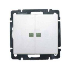 LEGRAND VALENA 105 2ef BETÉT+FED. FEHÉR villanyszerelés