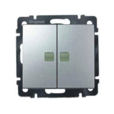 LEGRAND VALENA 105j BETÉT+BILL. ALUMINIUM villanyszerelés