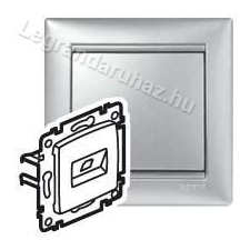 LEGRAND Valena 2XRJ45 LCS2 Cat6 UTP, csavaros, alumínium 770243 villanyszerelés