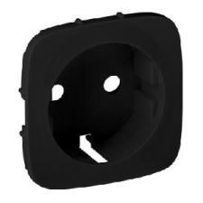 LEGRAND Valena Allure 2P+F aljzat (6mm?), burkolat, Fekete 1db világítási kellék