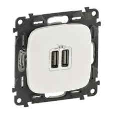 LEGRAND VALENA ALLURE 2xUSB+TÁP.5V-1500mA FH villanyszerelés