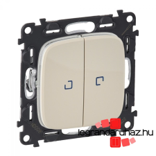 LEGRAND Valena Allure csillárkapcsoló jelzőfénnyel 10 AX elefántcsont, AE752005J világítási kellék