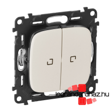 LEGRAND Valena Allure csillárkapcsoló jelzőfénnyel 10 AX gyöngyház, AG752005J világítási kellék