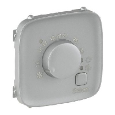 LEGRAND Valena Allure Elektronikus termosztát burkolat, Alumínium 1db világítási kellék