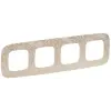 LEGRAND Valena Allure Négyes Keret, Arany Dekor 754354-Legrand