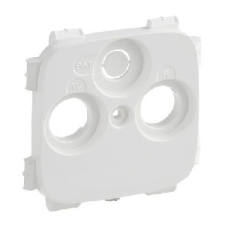 LEGRAND Valena Allure TV-RD-SAT aljzat burkolat (30 mm), Fehér 1db világítási kellék