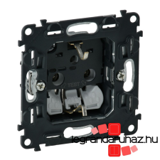 LEGRAND Valena InMatic 2P+F csatlakozóaljzat mechanizmus gyermekvédelem nélkül, rugós vezetékbekötéssel 753021 villanyszerelés