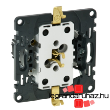 LEGRAND Valena InMatic 2x2P+F csatlakozóaljzat gyermekvédelemmel,rugós vezetékbekötéssel 753026 villanyszerelés