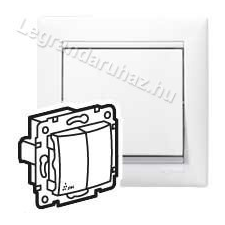 LEGRAND Valena IP44 kettős váltókapcsoló, fehér 770098 villanyszerelés