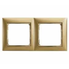 LEGRAND Valena keret 2-es, tetszőleges matt arany (770302) villanyszerelés