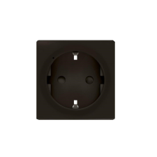 LEGRAND Valena Life 2P+F csatlakozóaljzat burkolat, fekete, Legrand 756202 villanyszerelés