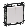 LEGRAND Valena Life 752105 csillárkapcsoló (105), fehér burkolattal keret nélkül, süllyesztett 10A 250V (Legrand 752105)