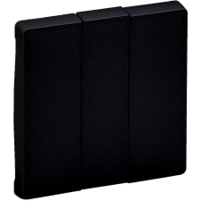 LEGRAND VALENA LIFE BILLENTYŰ HÁRMAS FEKETE villanyszerelés