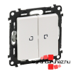 LEGRAND Valena Life csillárkapcsoló jelzőfénnyel 10 AX fehér 752128