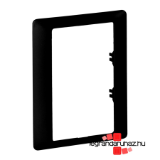 LEGRAND Valena Life egyes keret 2x2P+F csatlakozóaljzathoz, fekete, Legrand 754261 villanyszerelés