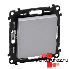 LEGRAND Valena Life keresztkapcsoló 10 AX alumínium 752307 villanyszerelés