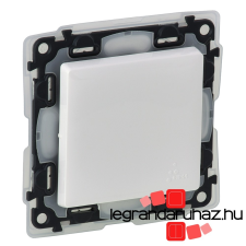 LEGRAND Valena Life kétpólusú kapcsoló 16A IP44 fehér 752164 villanyszerelés