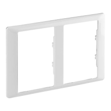 LEGRAND Valena Life kettős keret 2x2P+F csatlakozóaljzathoz fehér villanyszerelés