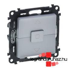 LEGRAND Valena Life redőnynyomó alumínium 752330 villanyszerelés