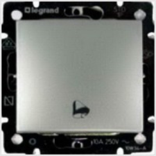 LEGRAND Valena N101 csengőjeles nyomó alumínium (770216) villanyszerelés